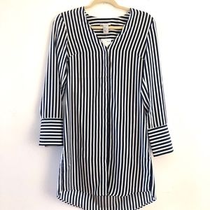 H&M Striped Shirt Dress - Size 2